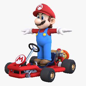 3D模型-Mario Kart Tour - Super Mario Pipe Frame 3D model